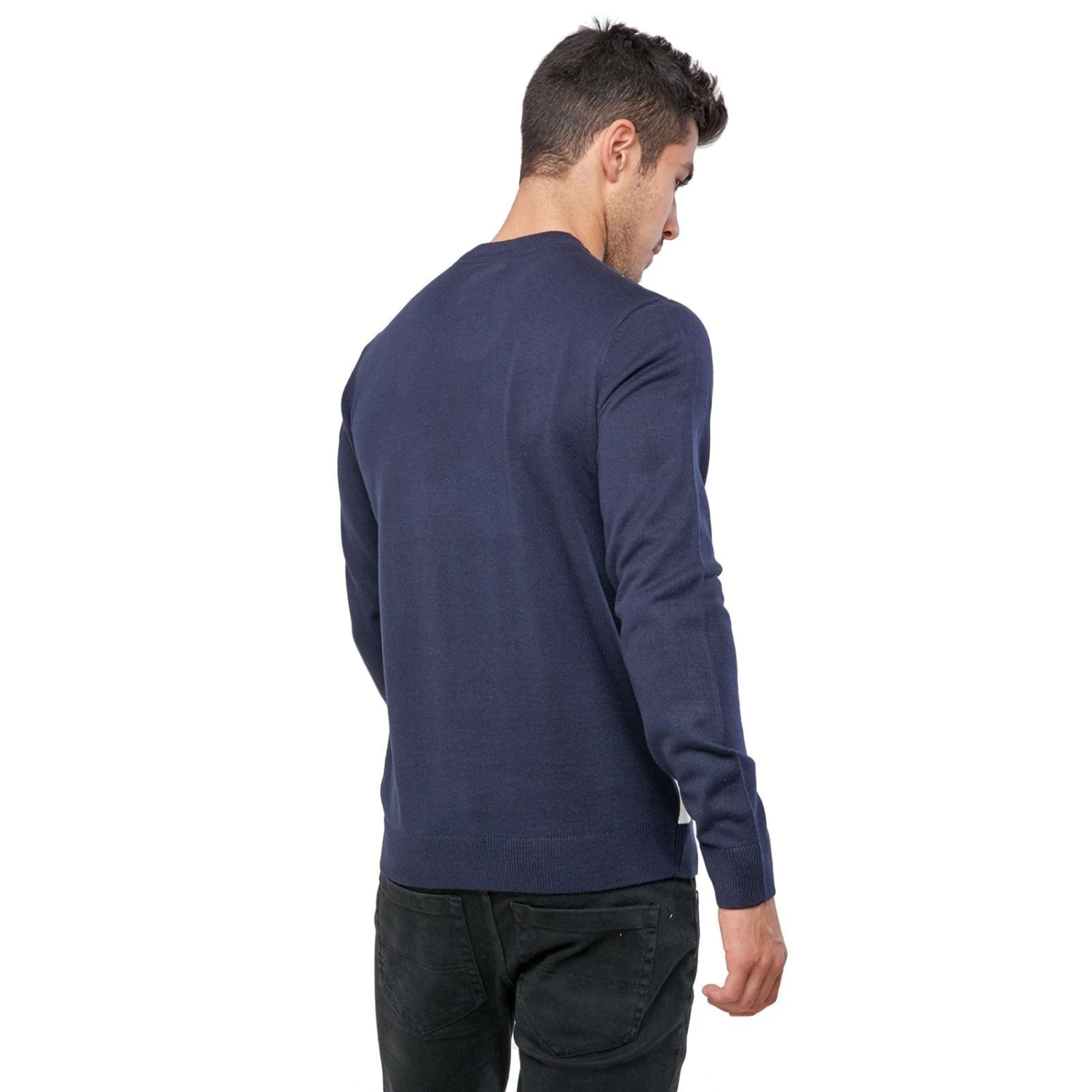 Mens Christmas Jumper Rude Reindeer Xmas Navy Adult Party Fun 2 Mens Christmas Jumper Rude Reindeer Xmas Navy Adult Party Fun - Image 2