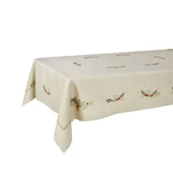 Holly Leaf Fabric Tablecloths / Napkins Xmas Decoration -XS-Stock 069259e6 fc8c 4811 a69c 28fbfab943cf