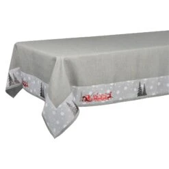 Fabric Christmas Tablecloths Table Covers / Napkins -XS-Stock 1562fdb8 8a69 43f2 8bab 8e486f61ec8b