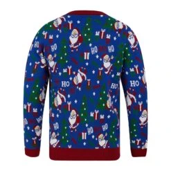 Mens Santa Ho Ho Ho Christmas Jumper -XS-Stock 1A15759A 2.opt