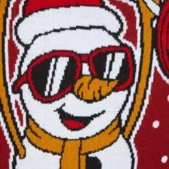 Mens Weightlifting Snowman Sexy & I Snow It Christmas Jumper -XS-Stock 1A189591A 3.opt