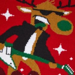 Kids Rebel Without A Claus Christmas Jumper 8 Kids Rebel Without A Claus Christmas Jumper -XS-Stock 2A189891A 3.opt