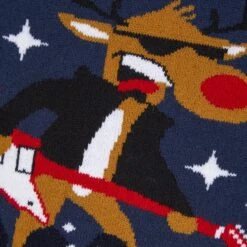 Kids Rebel Without A Claus Christmas Jumper 11 Kids Rebel Without A Claus Christmas Jumper -XS-Stock 2A189891F 3.opt