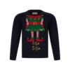 Kids Elfie Selfie Christmas Jumper