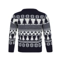 Kids Traditional Tree And Star Christmas Jumper 10 Kids Traditional Tree And Star Christmas Jumper -XS-Stock 4A190301F 2.opt
