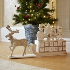 24 Drawer Christmas Wooden Advent Calendar Xmas Decoration -XS-Stock 9afe3a08 f138 478d b919 edf97d6f50f4