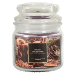 Baltus Festive Scented Candle Glass Jar Spices 45 Hours -XS-Stock BAL518445 opt