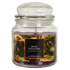 Baltus Festive Scented Candle Glass Jar Spices 45 Hours -XS-Stock BAL518520 1 opt