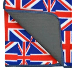 Large Union Jack Flags Picnic Blanket Water Resistant 130x130cm -XS-Stock BEAOUT219177 4 opt