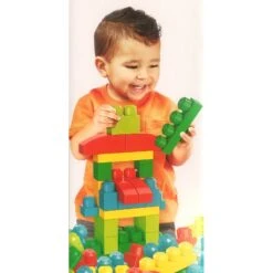 Mega Bloks Sky High Building Set First Builders 100 Large Blocks -XS-Stock D23022 3 opt