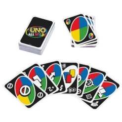 MATTEL Uno All Wild Game In Display Storage Tin Family Fun Age 7+ -XS-Stock D23348 4 opt