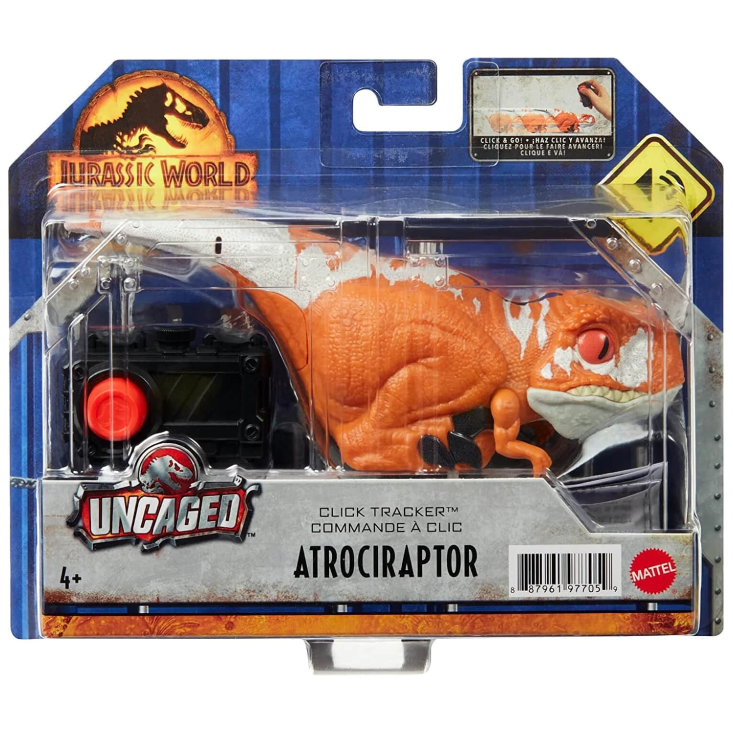 Jurassic World Dominion Uncaged Click Tracker Dinosaur Toy 17cm 3 Jurassic World Dominion Uncaged Click Tracker Dinosaur Toy 17cm - Image 3