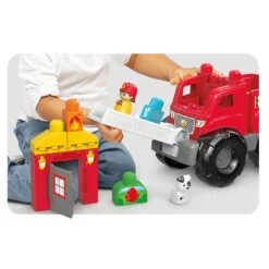Mega Bloks Fire Truck Rescue First Builders Playset -XS-Stock D2DXH38 4 opt 24161.1610376171.1100.1100