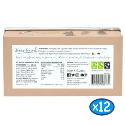 12 X 90g #Jockstravels All Butter Shortbread Rounds B/B 23 JUN 2023 -XS-Stock DEA2454GLE 3 opt