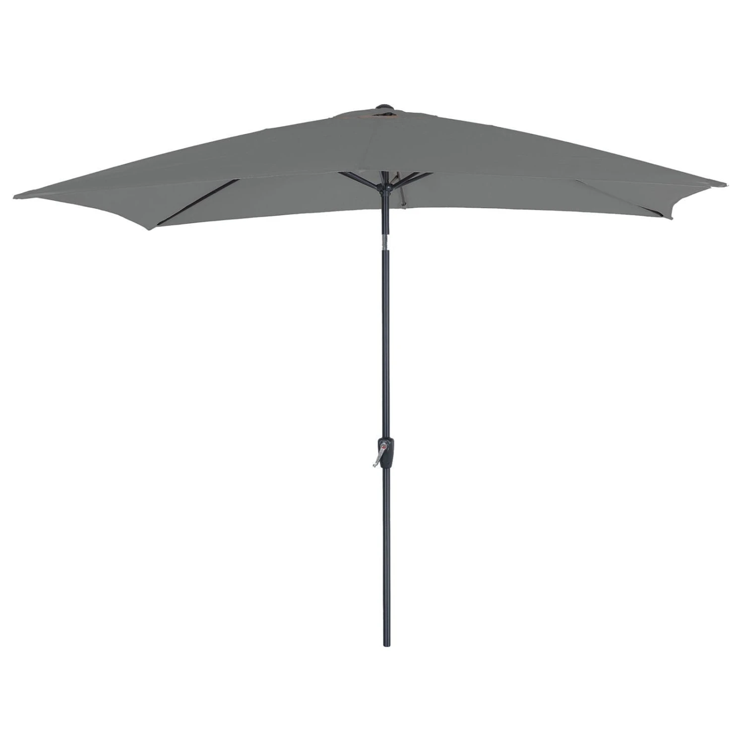3m X 2m Rectangle Parasol Crank Tilt Garden Patio Umbrella 2 3m X 2m Rectangle Parasol Crank Tilt Garden Patio Umbrella - Image 2