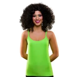 XS-Stock 8 80s Neon Vest Top Fancy Dress Costume Disco Halloween Party