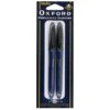 Pack Of 2 Helix Oxford Permanent Marker Pens Black Fine Tip