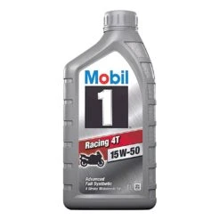 Mobil 1 Racing 4T 15W-50 4 Stroke Motorcycle Oil 1 Litre