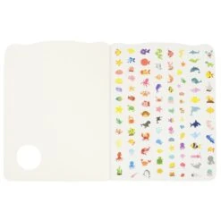 Pack Of 10 Ocean Creatures Colouring Book 100 Stickers 72 Pages -XS-Stock FERN7758094 10 1600 2