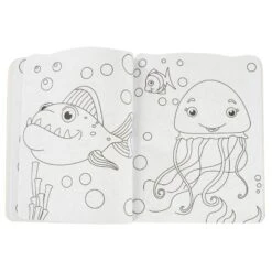 Pack Of 10 Ocean Creatures Colouring Book 100 Stickers 72 Pages -XS-Stock FERN7758094 10 1600 4