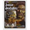 Fun World Zombie Dentures False Teeth Halloween Fancy Dress Undead