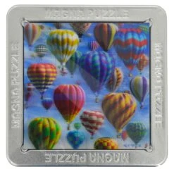 3D Picture Magna Puzzle Square Magnetic Tiles 16 Piece Tin 15cm -XS-Stock GBC21157 opt