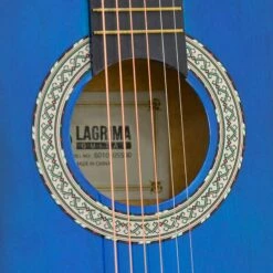Lagrima 38" Acoustic Guitar Beginners Kit Blue Classical -XS-Stock GBC6010105500 5 opt