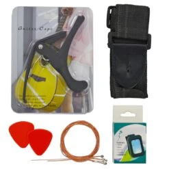 Lagrima 38" Acoustic Guitar Beginners Kit Blue Classical -XS-Stock GBC6010105500 8 opt