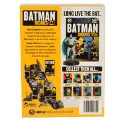 DC COMICS Batman Decades Collection Figure & Magazine Polyresin 13cm -XS-Stock GBCBTAUK001 3 opt