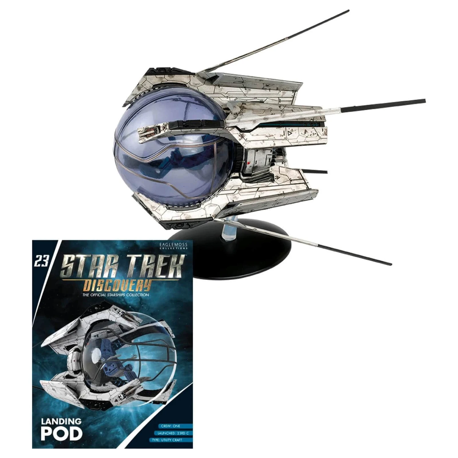 Star Trek Discovery Starships Collection Model & Magazine 4 Star Trek Discovery Starships Collection Model & Magazine - Image 4
