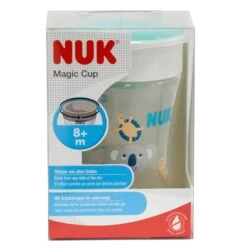 NUK Magic Cup 230ml Spillproof Lid Drinking Rim Air Vent -XS-Stock GRA10255509 6193 1 opt