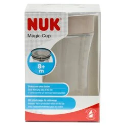 NUK Magic Cup 230ml Spillproof Lid Drinking Rim Air Vent -XS-Stock GRA10255520 6193 1 opt