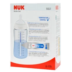 NUK Baby Bottle Set 2 X 300ml Temperature Indicator Animal Design -XS-Stock GRA10255547 6193 3 opt