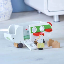 Peppa Pig Wooden Aeroplane Miss Rabbit Figure Suitcases -XS-Stock GRA20 00112 6318 4 opt