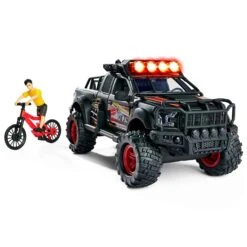 Dickie Toys Downhill Racing Set Ford Raptor Lights Sounds Bike -XS-Stock GRA203834006 6474 2 opt