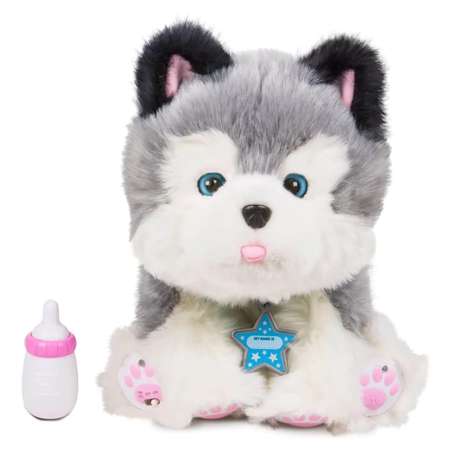 Frosty My Dream Puppy Husky Interactive Pet 35+ Sounds 22cm 2 Frosty My Dream Puppy Husky Interactive Pet 35+ Sounds 22cm - Image 2