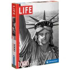 Clementoni Life Magazine Cover Photo Jigsaw Puzzle Black White 1000 Pieces -XS-Stock GRA39635 6347 1 opt