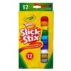 Crayola 12 Pack Twistables Slick Stix Crayons Colour Fun Art