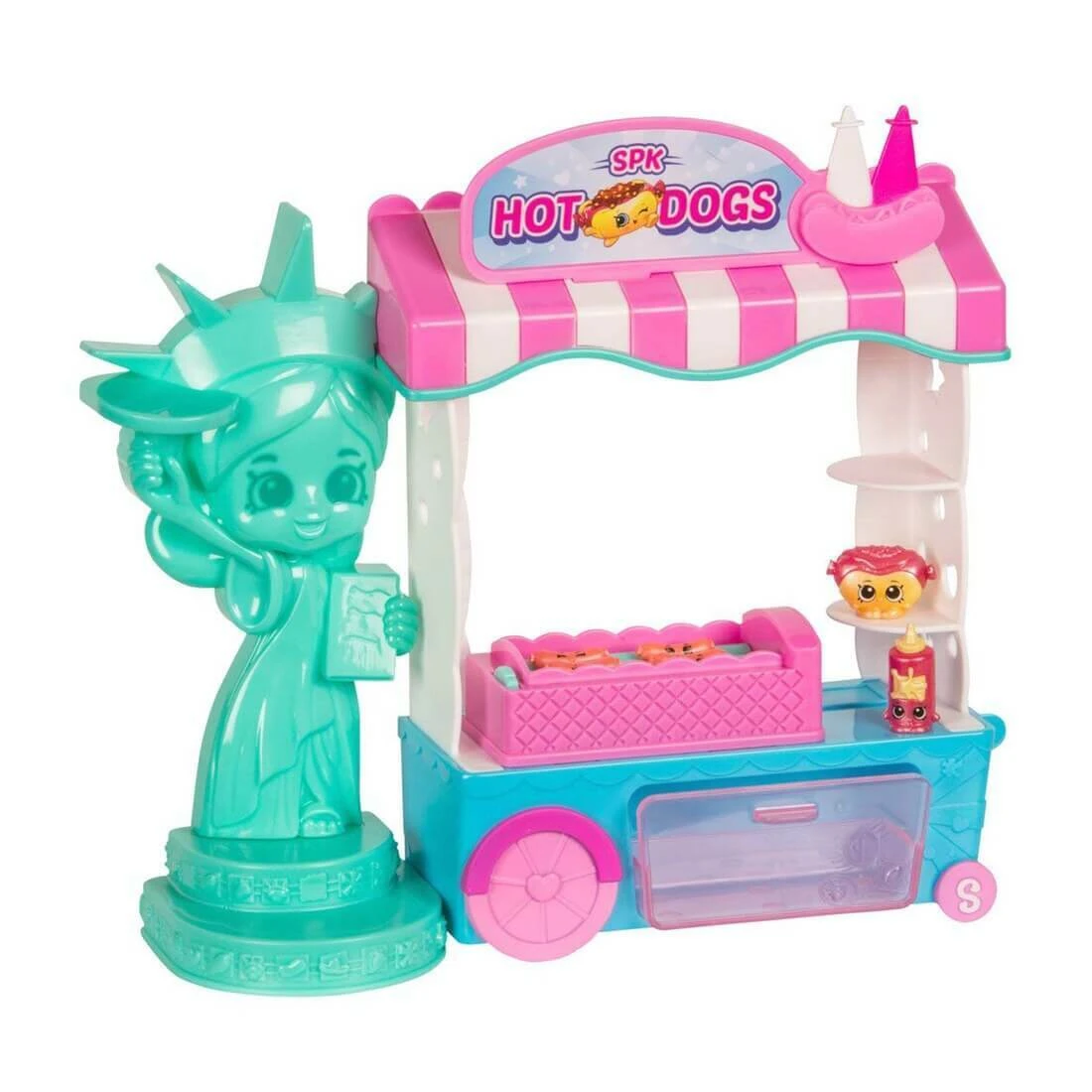 Shopkins SPK Hotdog Stand Playset With Miniature Shopkins 2 Shopkins SPK Hotdog Stand Playset With Miniature Shopkins - Image 2