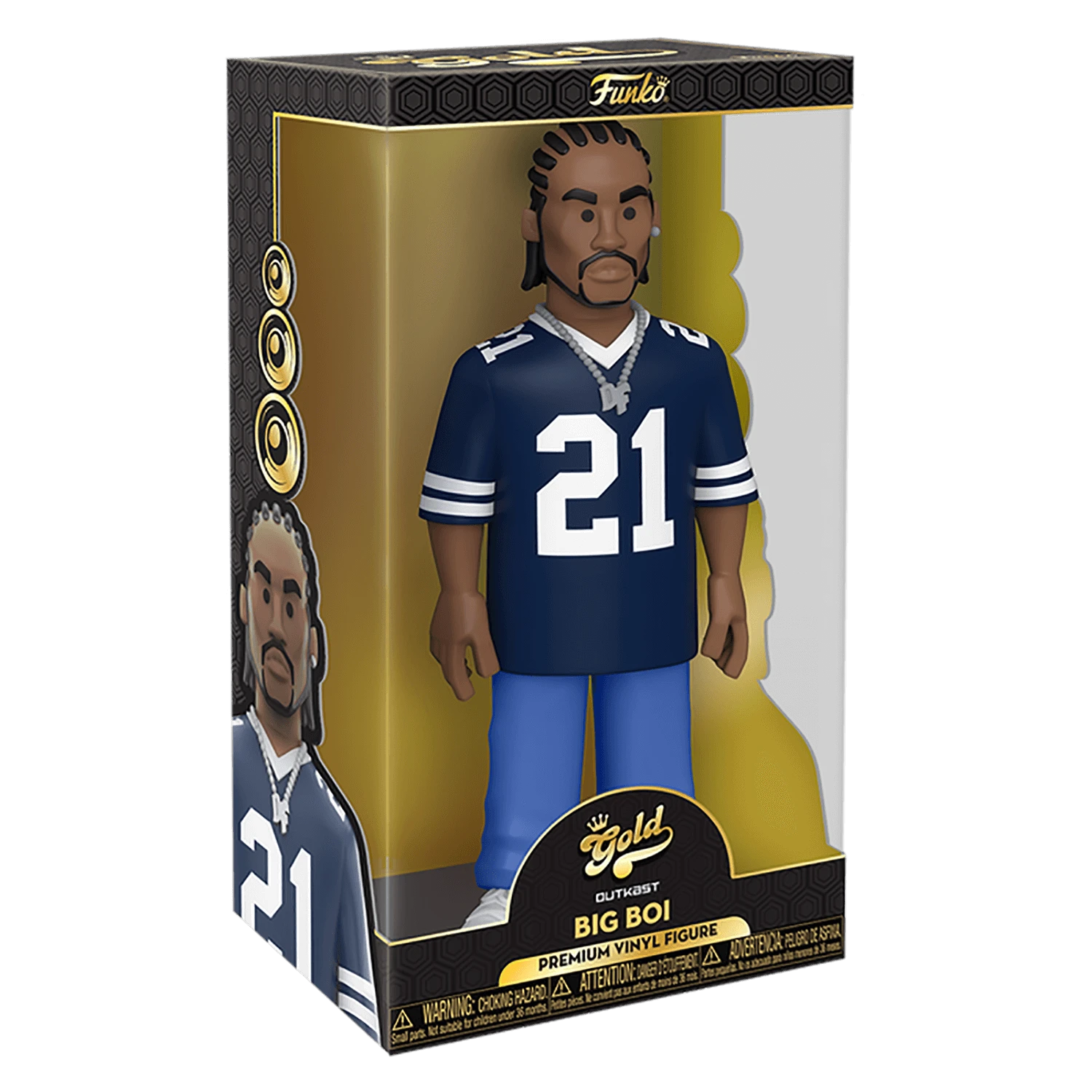 Funko Gold Premium Vinyl Figure Collectible Music Icons 30cm 12" 2 Funko Gold Premium Vinyl Figure Collectible Music Icons 30cm 12" - Image 2