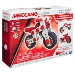 Meccano Junior Mighty Cycles Building Set 3 Models Age 5+