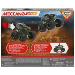 Meccano Junior Grave Digger Monster Truck Building Set 127 Pieces -XS-Stock GRA6060171 6386 7 opt