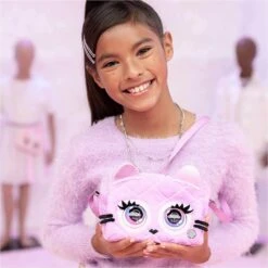 Purse Pets Fluffy Fashion Interactive Handbag 30+ Sounds 20cm -XS-Stock GRA6062238 6453 A 2 opt