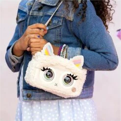 Purse Pets Fluffy Fashion Interactive Handbag 30+ Sounds 20cm -XS-Stock GRA6062238 6453 B 2 opt