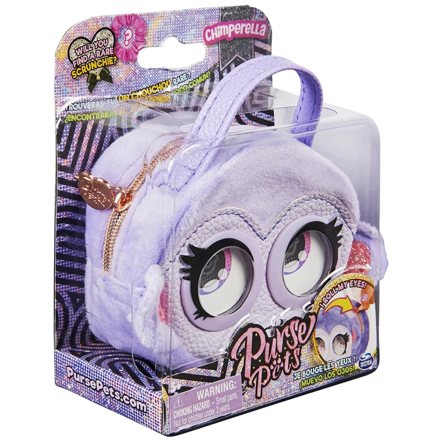 Purse Pets Micros Mini Handbag Rolling Eyes Zip Closing 9cm 8 Purse Pets Micros Mini Handbag Rolling Eyes Zip Closing 9cm - Image 8
