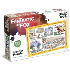 Roald Dahl Stories Jigsaw Puzzle Illustrations Quotes 250 Pieces -XS-Stock GRA7545 6481 1 opt