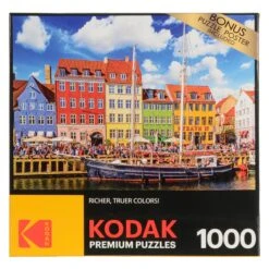 Kodak Premium Jigsaw Puzzle Bright Colour 1000 Pieces Age 10+ -XS-Stock GRA8700 6306 AM A 2 opt