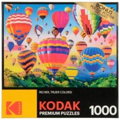 Kodak Premium Jigsaw Puzzle Bright Colour 1000 Pieces Age 10+ -XS-Stock GRA8700 6306 AM B opt