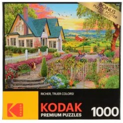 Kodak Premium Jigsaw Puzzle Bright Colour 1000 Pieces Age 10+ -XS-Stock GRA8700 6306 AM F opt