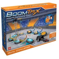 Goliath BoomTrix Dual Challenge Playset Stunt Trampoline Action Toy -XS-Stock GRA914672 6462 006 4 opt